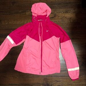 Nike Two-Tone Pink Windbreaker Jacket